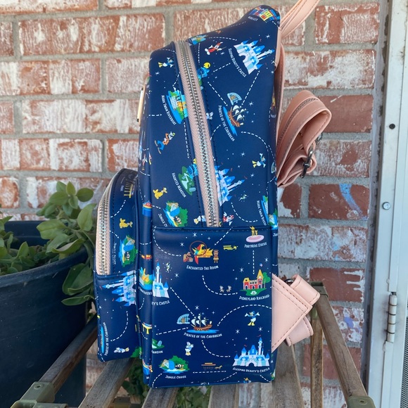 Loungefly mini backpack Disneyland 65 anniversary design main image 6